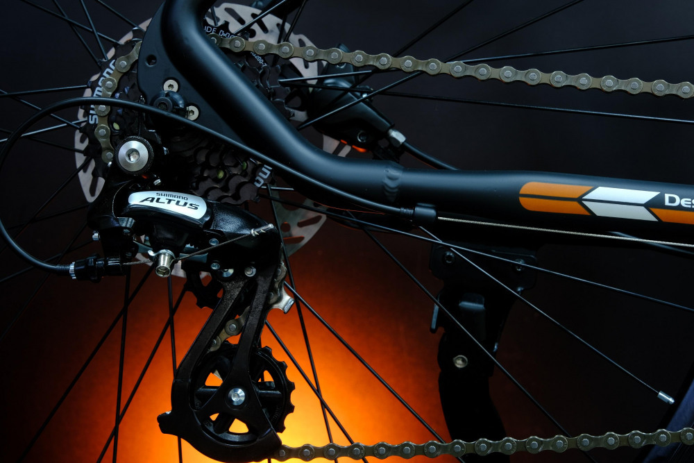 Lorak Sel 9200 Матовый Чёрный/Коричневый 17р (на раму 155-173)