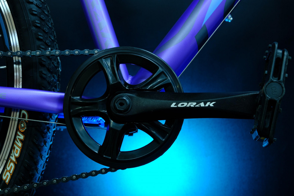 Lorak Glory 4 Матовый Фиолетовый/Голубой рама 17 (на рост 155-173)