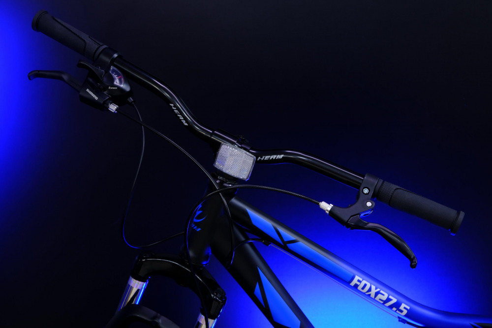 HEAM FOX 27.5 Матовый Чёрный/Синий