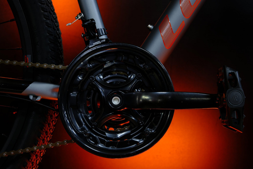 LORAK MAX 150 Матовый Серый/Оранжевый 17р (на рост 155-173)