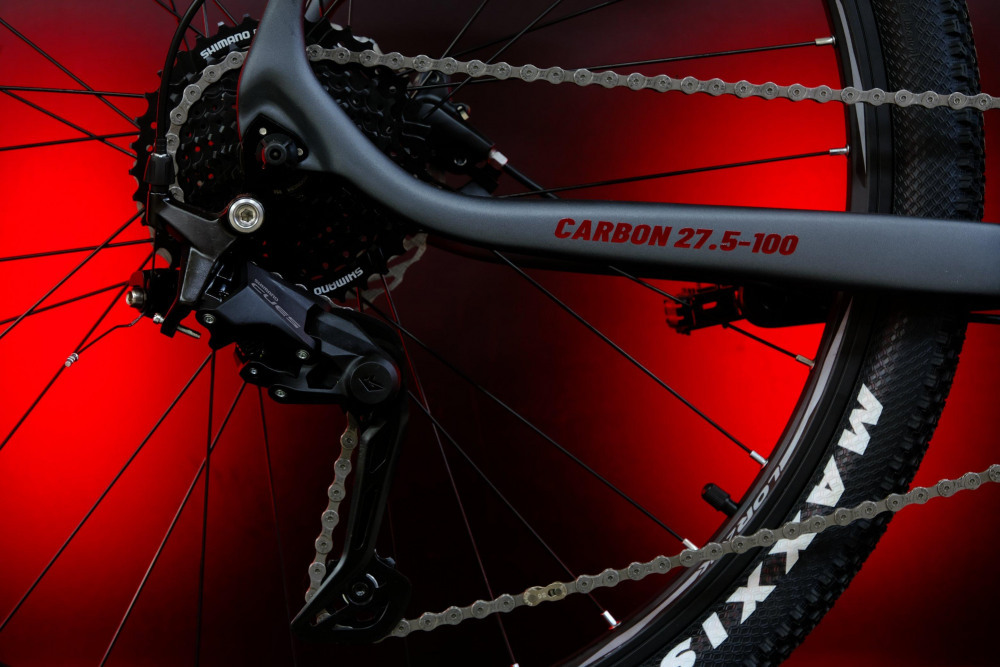 LORAK Carbon 27,5 100 Матовый Серый/Черный рама 19 (на рост 171-182)