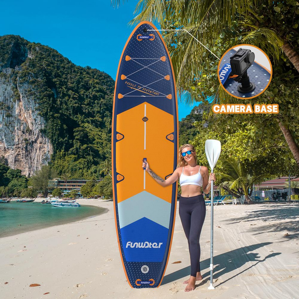 Сапборд SUPW43B (350*90*15) сине-оранжевый, код 78922